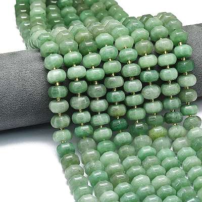 Natural Green Aventurine Beads Strands G-P573-B11-01-1