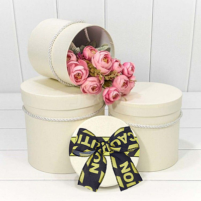 2 Rolls Burlap Ribbons SRIB-WH20009-010-1