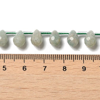 Natural Amazonite Beads Strands G-H297-B07-01-1