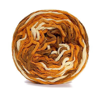 Super Bulky Segment Dyed Chunky Polyester Yarn PW-WG7D464-11-1