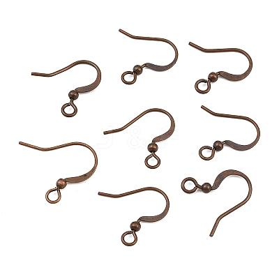 Brass French Earring Hooks LS-X-KK-Q369-RC-1