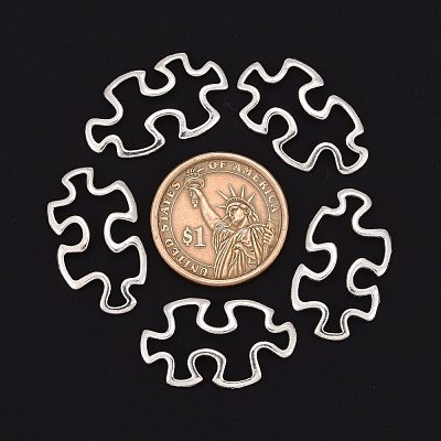 Tibetan Style Alloy Linking Rings TIBE-3558-AS-FF-1