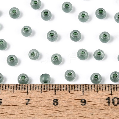 6/0 Transparent Inside Colours Glass Seed Beads SEED-N008-08D-1