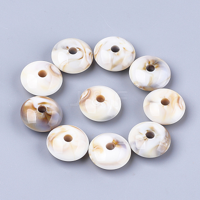 Acrylic Beads OACR-T008-10B-1
