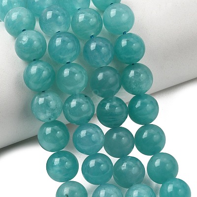 Natural Amazonite Beads Strands GG-CBA54CC-B01-8mm-1
