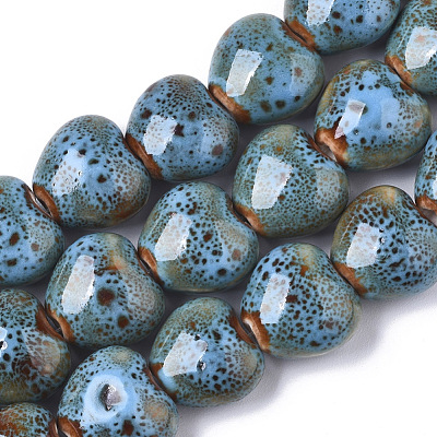Handmade Porcelain Beads PORC-S498-15A-14-1