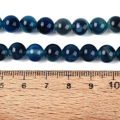 Natural Agate Beads Strands G-Q606-42B-B02-1