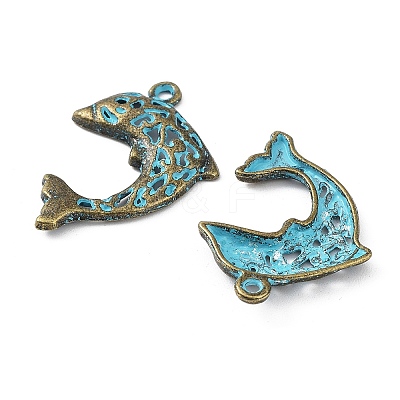 Alloy Pendant PALLOY-K016-01I-AB-1