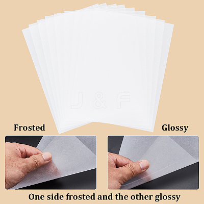 DIY Rectangle Plastic Heat Shrink Sheets Keychain Making Kits DIY-WH20010-13-1