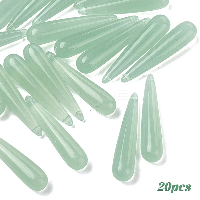 20Pcs Resin Beads RESI-YW0004-34E-1