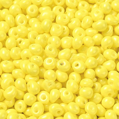 6/0 Opaque Baking Paint Glass Seed Beads X1-SEED-M012-02A-24-1