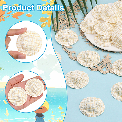 40Pcs Cloth Doll Hat AJEW-SC0031-31B-1