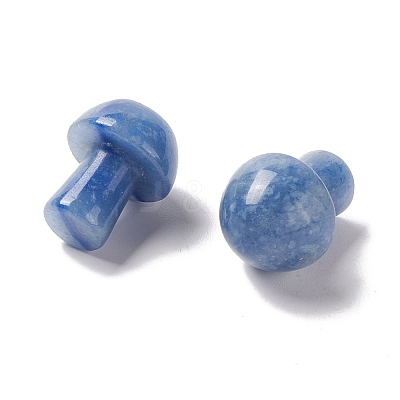 Dyed & Heated Natural Blue Aventurine GuaSha Stone G-A205-26D-1