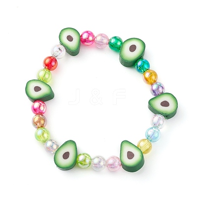Stretch Kids Bracelets BJEW-JB06314-1