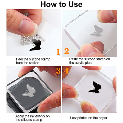 PVC Plastic Clear Stamps DIY-WH0448-0479-1
