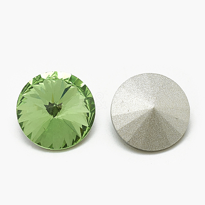 Pointed Back Glass Rhinestone Cabochons RGLA-T086-10mm-19-1