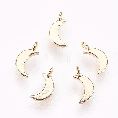 Brass Charms X-KK-P157-49G-NF-1
