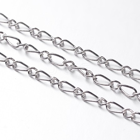Nickel Free Iron Handmade Chains Figaro Chains Mother-Son Chains CHSM020Y-NF-1
