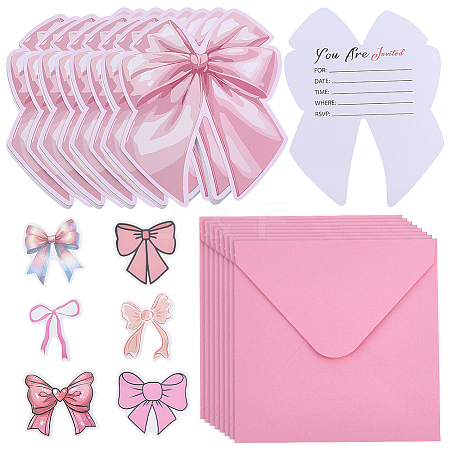 30Pcs Paper Birthday Invitation Card OFST-NB0001-03-1