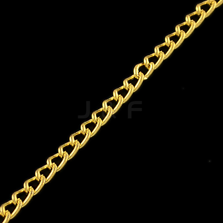 Unwelded Iron Curb Chains CH-R078-08G-1