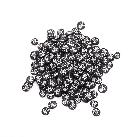 Polymer Clay Cabochons MRMJ-WH0073-52A-1
