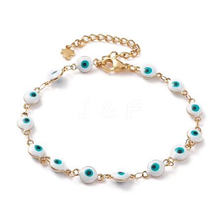 304 Stainless Steel Link Bracelets BJEW-JB05778-1