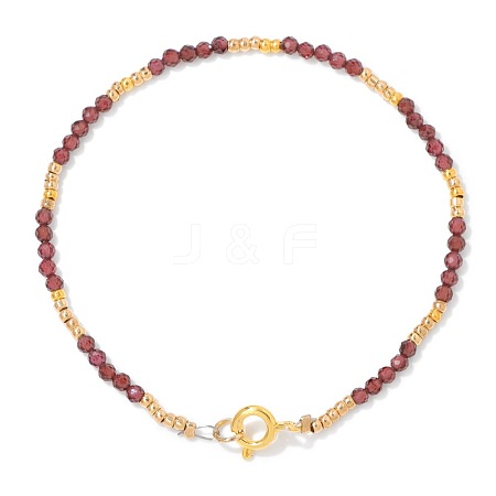 Natural Ruby Beaded Bracelets PW-WG6221C-02-1