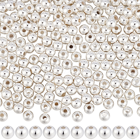 Rack Plating Brass Beads KK-PA0001-09C-1