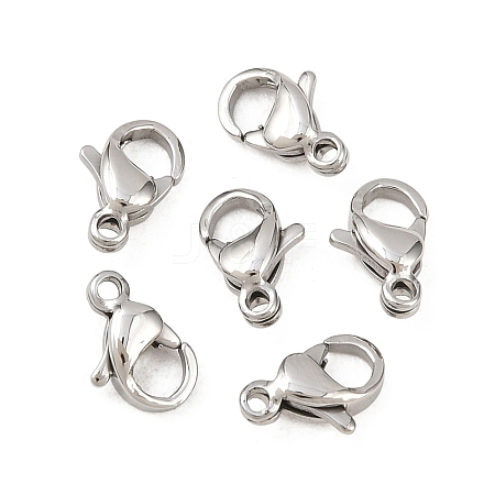 Tarnish Resistant 316 Surgical Stainless Steel Lobster Claw Clasps 316-XX01-1
