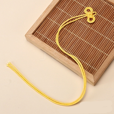 Polyester Chinese Knot Tassel Big Pendants PW-WG21428-02-1