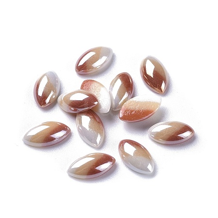 Opaque Glass Cabochons GGLA-S038-03C-3x12-1