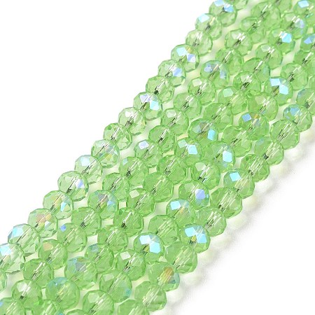 Electroplate Glass Beads Strands EGLA-A044-T1mm-L09-1