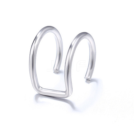 1 Pcs Alloy Cuff Earrings for Women WG0D93E-44-1