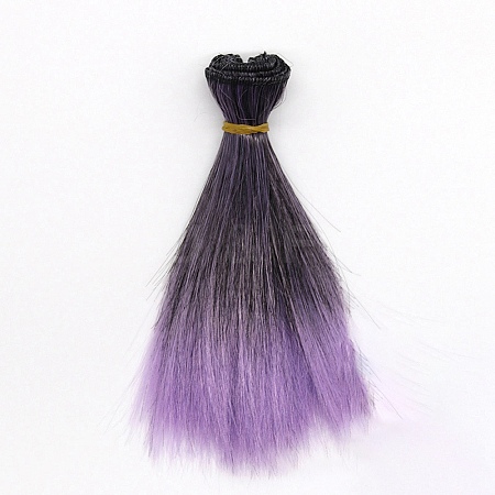 High Temperature Fiber Long Straight Ombre Hairstyle Doll Wig Hair DOLL-PW0001-029-22-1