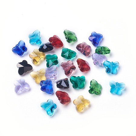 Transparent Glass Beads GLAA-P037-02A-M-1
