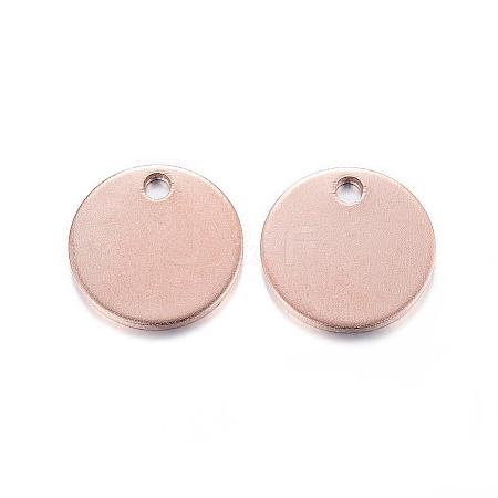 Ion Plating(IP) 304 Stainless Steel Charms STAS-G122-21RG-1