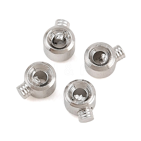 Brass Crimp Beads KK-CBA7BFE-02A-P-1