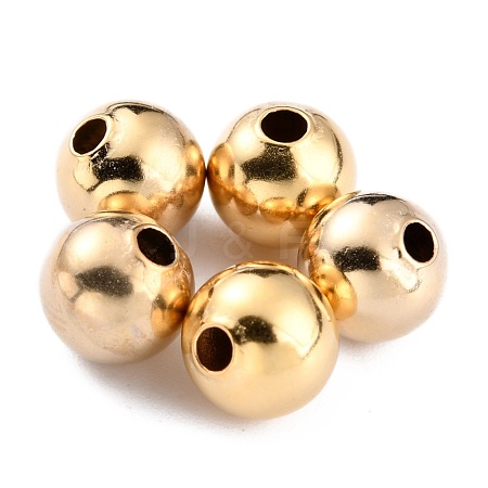 Brass Beads KK-O133-011A-G-1