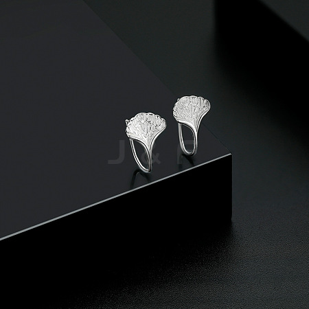 999 Fine Silver Cuff Earrings FS-WG3F72D-01-1