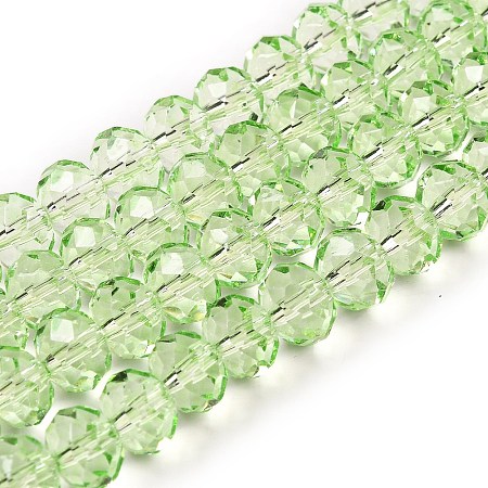 Transparent Baking Paint Glass Beads X1-DGLA-A034-T8mm-D11-1