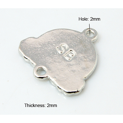 Alloy Enamel Links zx-EA214Y-NF-1